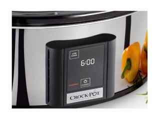 New Crock Pot 6 1 2 Quart Programmable Touchscreen Slow Cooker