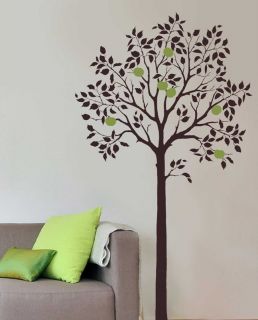 Large Fruit Tree Stencil Easy Reusable Wall Stencils for DIY Decor