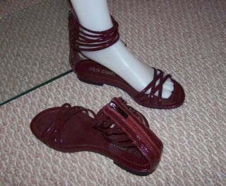  Colin Stuart Gladiator Sandals Size 7 1 2
