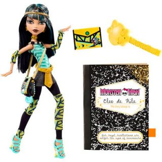 Monster High Cleo de Nile Doll Class Room Dressed with diary
