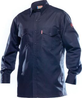  Flame Resistant Long Sleeve Shirt Navy Blue 1004FR Fr Clothing