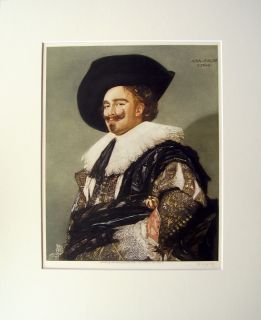 Mezzotint Engraving The Laughing Cavalier Frans Hals