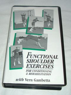   Shoulder Exercises for Conditioning Rehabilitation w Vern Gambetta