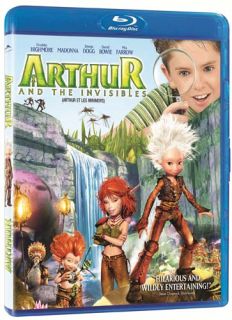 Arthur and The Invisibles Blu Ray Canadian New Blu