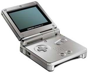 Nintendo Game Boy Advance SP Platinum System
