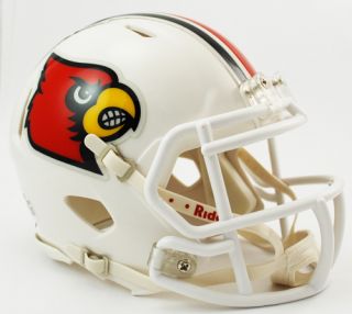 Louisville Cardinals NCAA Revolution Speed Mini Football Helmet