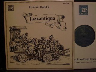  Frederic Hand's Jazzantiqua LP 1984