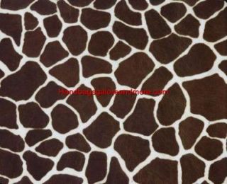 Fumi Scarlett Handbag Accessory Giraffe Print Microfiber Cloth