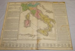 Map Title   Map of Italy including the places rendered celebrated by
