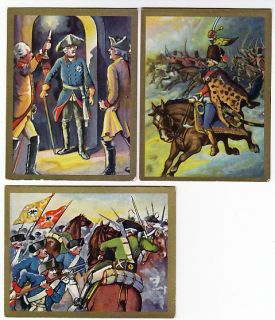 Three Frederick The Great Cards from 1934