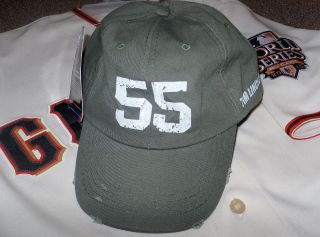 Tim Lincecum Military Adjustable Hat Giants Army Wounded Warrior