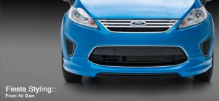 Ford Fiesta All Models Unpainted Front Air Dam 691621 Trim 2011 2013