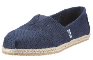 NEW TOMS Freetown Suede Mesh Navy Womens Classics Sz 8 5 