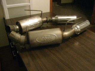 Ford Racing Exhaust Mufflers for 07 GT500