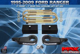 1995 2009 Ford Ranger 3 Front 2 Rear Full Lift Kit 4WD 4x4 Complete