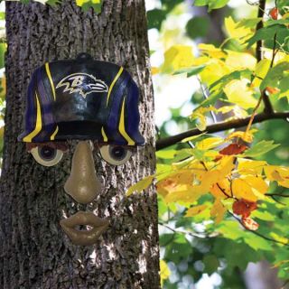 Baltimore Ravens NFL Forest Face Wall and Tree Yard Decoration