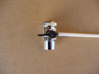 Optional Kitchen Faucet Diverter Valve, connects to the aerator of
