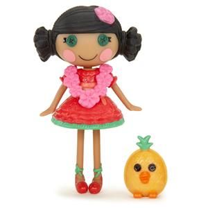 New Mini Lalaloopsy Mango Tiki Wiki Doll Hawaiian Island Girl Pet