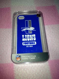 Forever Collectibles NFL Detroit Lions Hard iphone 4 4s Case w
