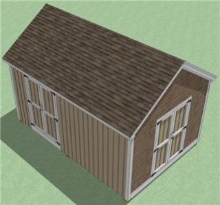 12x18 Shed Plans How to Build Guide Step by Step Garden Utility