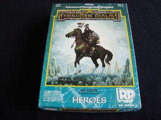 Forgotten Realms Heroes Ral Partha TSR D D Miniatures