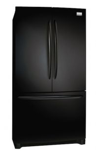 New Frigidaire 28 CU ft Black French Door Refrigerator FGHN2844LE