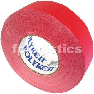 Polyken 510 2 Red Gaffers Tape 60 Yard Premium Heavy Duty Vinyl Gaff