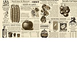 Wecker Frisch Sewing Seed Vintage Advertising BT Yard