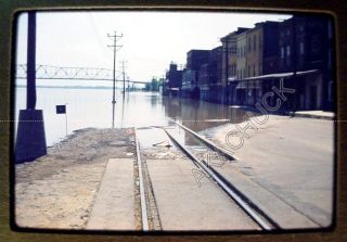 10 Vintage 1952 35mm Slide Frisco Line RR Yards City of St Louis