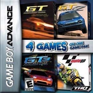 GT Advance Racing 4 Pack Game Boy Advance GBA SP DS