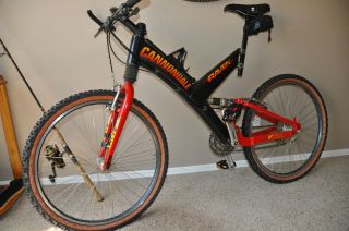 1998 Cannondale Raven, extras, very little use, Super V 2000