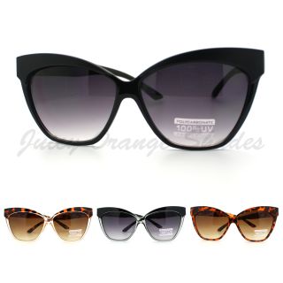 Cat Eye Sunglasses Oversized Bold Stylish Shades 4 Colors