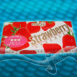  Rich Strawberry Chocolate Bar 46gm Japanese Candy Ichigo Fruity