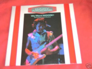 Gary Moore We Want More LP 12inch G Fold GMDL1 UK EX