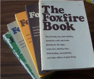 SET OF FIVE ORIGINAL FOXFIRE BOOKS 1 2 4 5 6 Great Condition Fox Fire