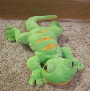  Green Gecko Plush Animal Toy Cute No Tag Webkinz NWOT 661371100500