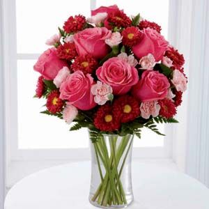 FTD Precious Heart Bouquet XX 4790 Vase Included Flower Delivery