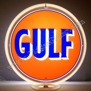  Gulf Gasoline Gas Pump Globe Free