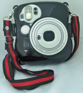 Fujifilm Fuji Instax Mini 25 Camera Black Protection Case Bag
