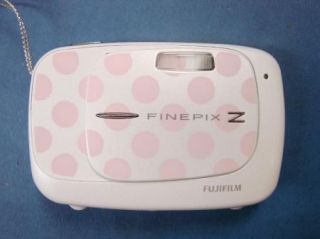Fuji Fine PIX Z37 Digital Camera 10MP Pink Polka Dot