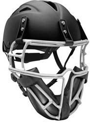  Softball Pitchers Helmet Mask One Size Fits Most Black