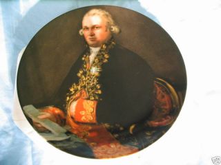 Don Antonio Noriega Francisco de Goya Collector Plate