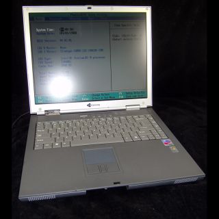 Gateway 450ROG Notebook Functional Needs Parts Intel PM 1 4GHz 512MB