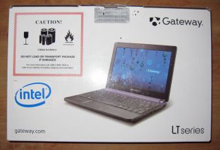 Gateway LT4009U Netbook Intel Atom 320GB HDD 1GB RAM Windows® 7