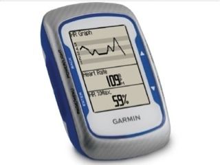 Garmin Edge 500 GPS Bundle Silver/Blue + Heartrate + Cadence Brand New