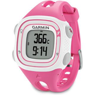 Garmin Forerunner 10 GPS Running Watch Pink White