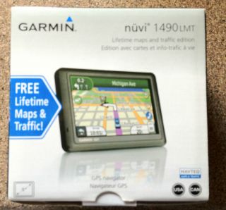 Garmin Nuvi 1490LMT Automotive GPS Receiver