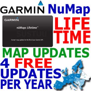 Garmin Numaps Lifetime Europe Map 2012 Update Nuvi Zumo