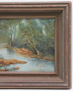 NR New Jersey Oil Painting Charles P Appel 1857 1928
