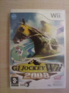 wii game g1 jockey 2008 cool horse racing complete
